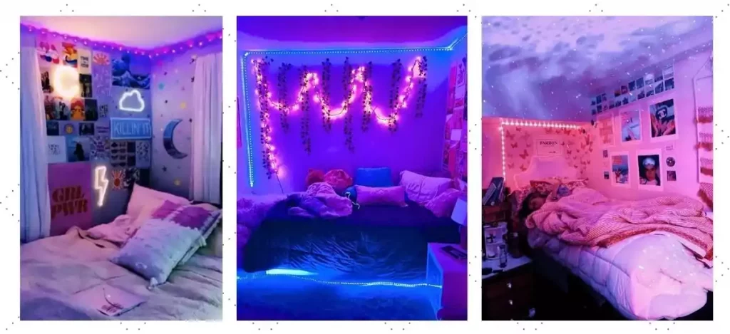 diy decor ideas for small bedrooms,asthetic room ideas neon room ideas