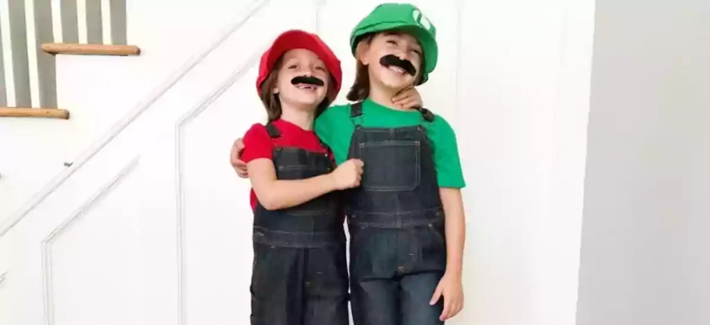 Homemade Mario And Luigi Costume